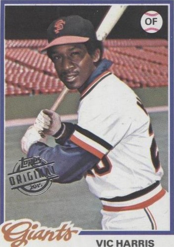 2015 Topps - Vic Harris #1978-436
