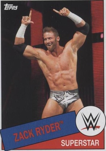 2015 Topps Heritage WWE - Zack Ryder #100