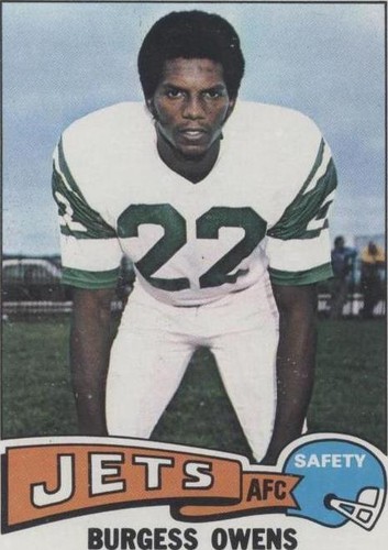 1975 Topps Burgess Owens #424