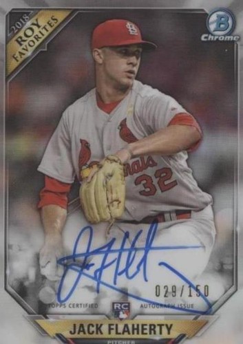 2018 Bowman - Jack Flaherty #ROYFA-JF