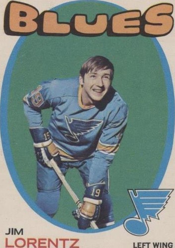 1971-72 O-Pee-Chee - Jim Lorentz #227