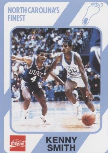 1989-90 Collegiate Collection/Coca-Cola North Carolina's Finest - Kenny Smith #66