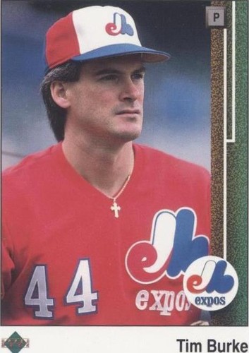 1989 Upper Deck - Tim Burke #456