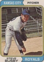 1974 O-Pee-Chee - Steve Busby #365