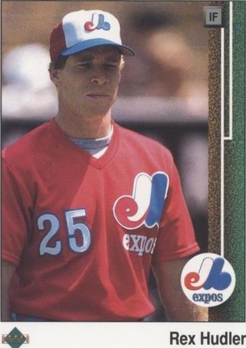 1989 Upper Deck - Rex Hudler #405