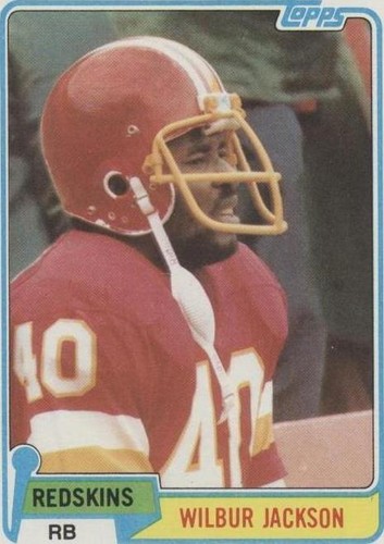 1981 Topps Wilbur Jackson #44