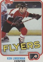1981-82 Topps - Ken Linseman #107E