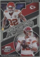 2021 Panini Contenders Optic Patrick Mahomes II Tyrann Mathieu #XO-7