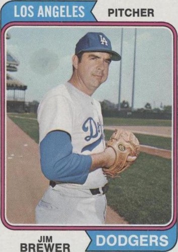 1974 Topps - Jim Brewer #189