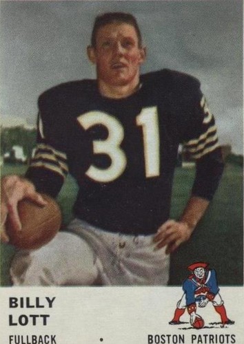 1961 Fleer Billy Lott #178