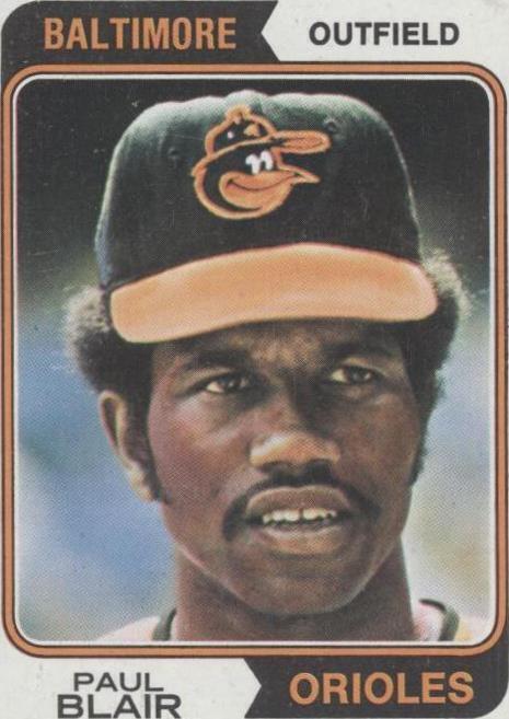 1974 Topps - Paul Blair #92