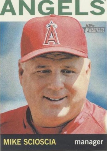 2013 Topps Heritage - Mike Scioscia #383