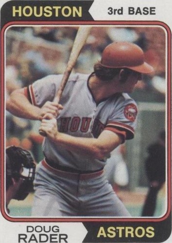 1974 Topps - Doug Rader #395