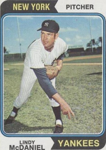 1974 Topps - Lindy McDaniel #182