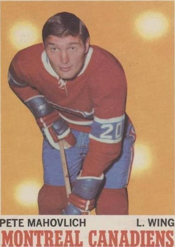 1970-71 O-Pee-Chee - Pete Mahovlich #58
