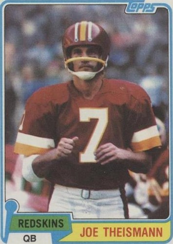 1981 Topps Joe Theismann #165