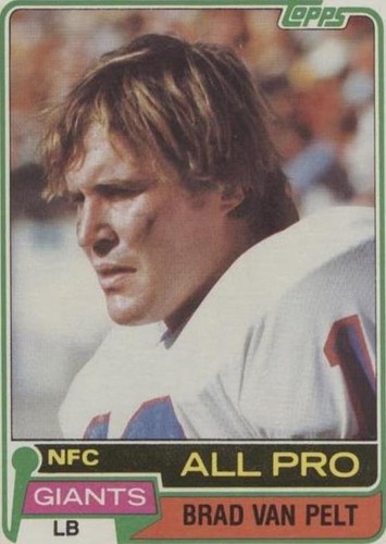 1981 Topps Brad Van Pelt #270