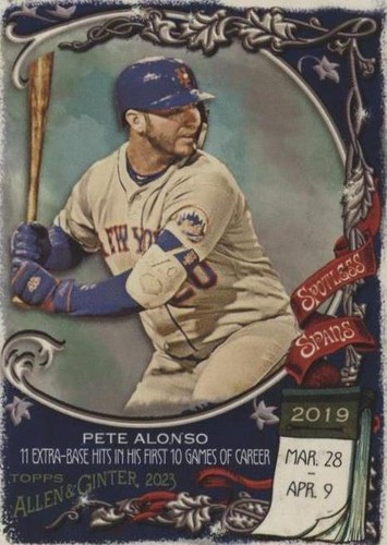 2023 Topps Allen & Ginter - Pete Alonso #SS-38