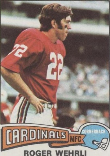 1975 Topps Roger Wehrli #403