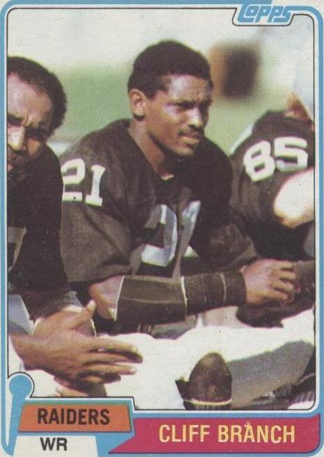 1981 Topps Cliff Branch #403