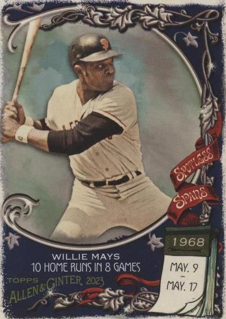 2023 Topps Allen & Ginter - Willie Mays #SS-32