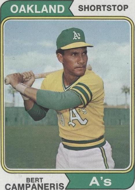 1974 Topps - Bert Campaneris #155