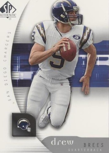 2005 SP Authentic Drew Brees #71