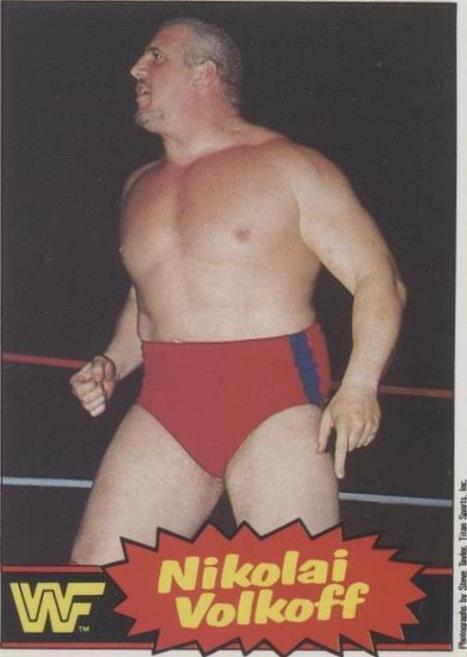 1985 O-Pee-Chee Pro Wrestling Stars - Nikolai Volkoff #1