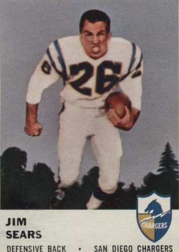 1961 Fleer Jimmy Sears #164