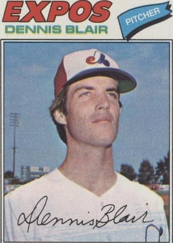 1977 Topps - Dennis Blair #593
