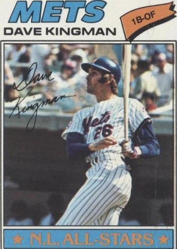 1977 Topps - Dave Kingman #500
