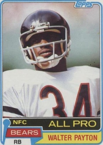 1981 Topps Walter Payton #400