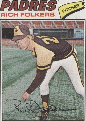 1977 Topps - Rich Folkers #372