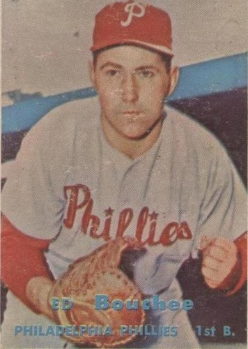 1957 Topps - Ed Bouchee #314