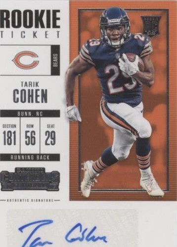 2017 Panini Contenders Tarik Cohen #127