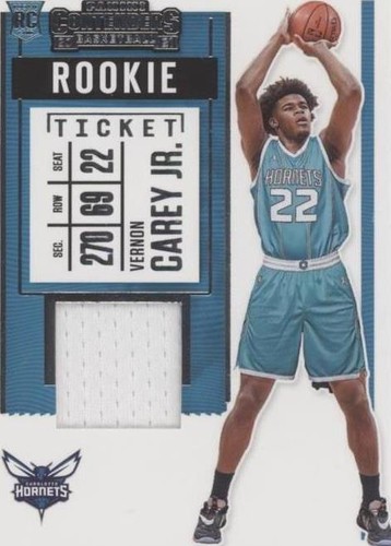 2020-21 Panini Contenders - Vernon Carey Jr. #RS-VCJ