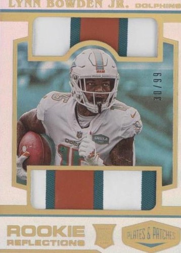 2020 Panini Plates & Patches Lynn Bowden Jr. #RR-LB