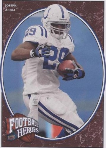 2008 Upper Deck Football Heroes Joseph Addai #50
