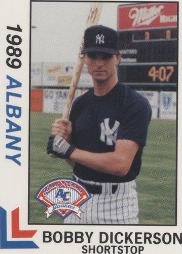 1989 Best Albany-Colonie Yankees - Bobby Dickerson #16