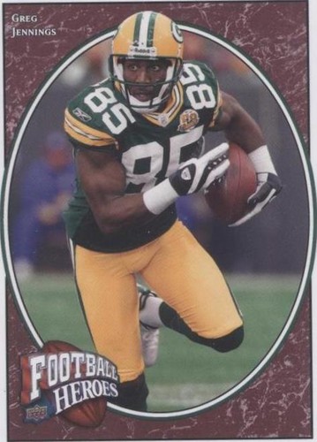 2008 Upper Deck Football Heroes Greg Jennings #72