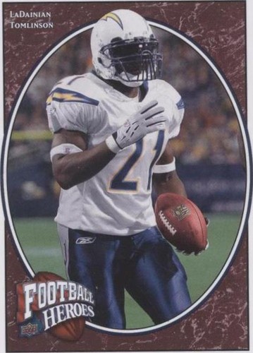 2008 Upper Deck Football Heroes LaDainian Tomlinson #58