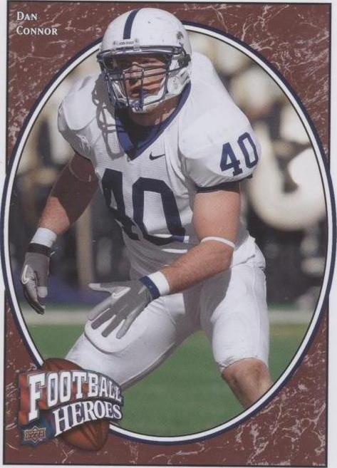 2008 Upper Deck Football Heroes Dan Connor #130