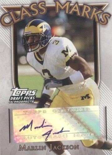 2005 Topps Draft Picks & Prospects Marlin Jackson #CM-MJ