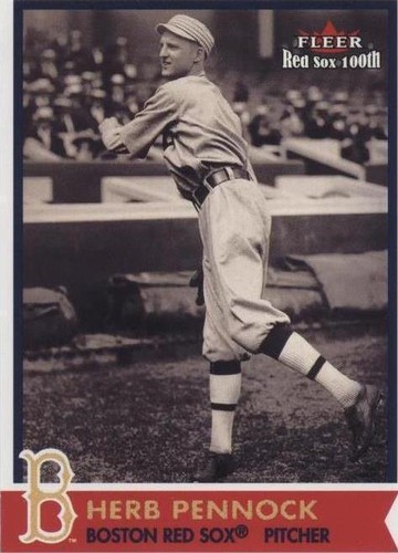2001 Fleer Red Sox 100th - Herb Pennock #64