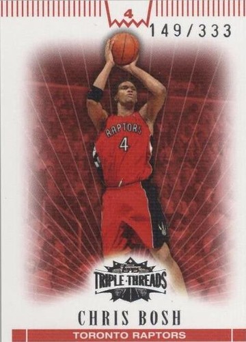 2007-08 Topps Triple Threads - Chris Bosh #4