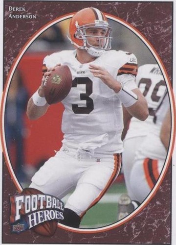 2008 Upper Deck Football Heroes Derek Anderson #30