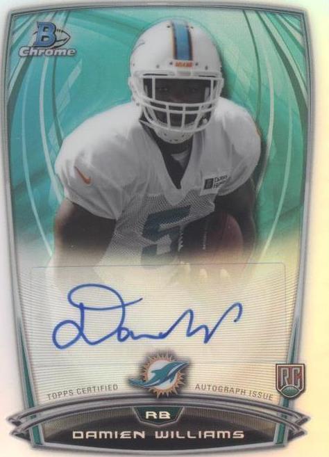 2014 Bowman Chrome Damien Williams #RCRA-DW