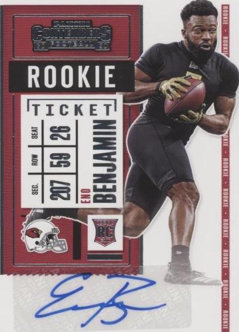 2020 Panini Contenders Eno Benjamin #215