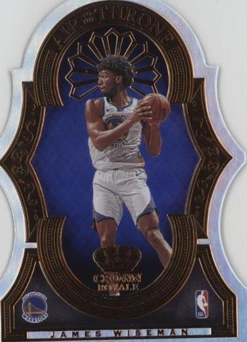 2020 Crown e ステフィンカリー Asia Red PSA9 2020-21 Crown Royale Asia Red Die-Cut James Wiseman RC