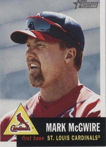 2002 Topps Heritage - Mark McGwire #36
